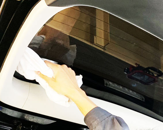 ルームクリーニング作業例