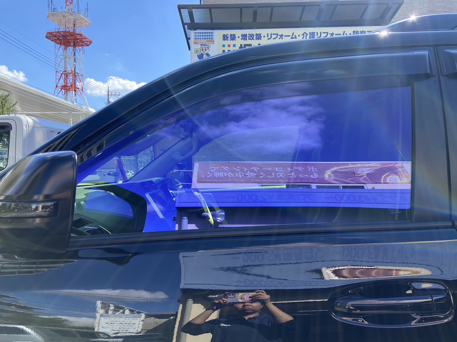 ジジ 新型ディフェンダー110 フロントガラス ピュアゴースト